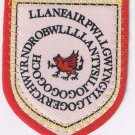 Wales Railroad Patch Handpainted Felt Llanfairpwllgwyngyllgogerychwyrndrobwlllla