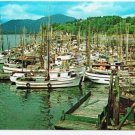 Prince Rupert British Columbia Postcard Fishing Fleet Halibut Capital of World