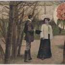 United Kingdom UK Postcard Language Of Flowers Rhododendron Danger Beware 1908