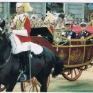 Royalty Postcard London 1981 Royal Wedding Princes Charles & Andrew Carriage