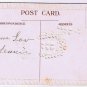 Holiday Postcard St Patrick's Good Luck Horseshoe Pink Flowers