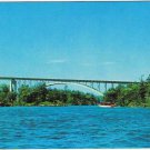 New York Postcard Canadian Span Thousand Islands International Bridge