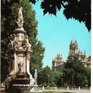 Spain Postcard Madrid Fountain Of Castellana's Promenade