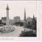 Maryland Postcard RPPC Baltimore Mt Vernon Place 1920s