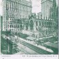 New York Postcard NYC Trinity Building & Trinity Church 1906