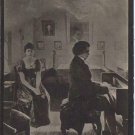 Bulgaria Postcard Pianist Serenading Lady Angel In Clouds