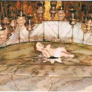 Israel Postcard Bethlemen Star In The Church Of The Nativity