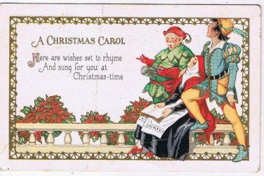 Christmas Postcard Christmas Carol