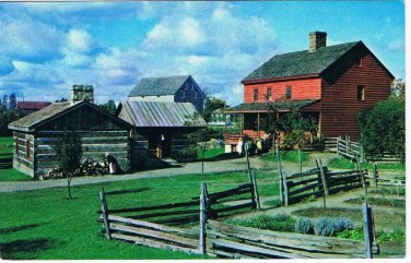 Ontario Postcard Toronto Black Creek Pioneer Village Settler's First House