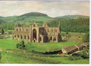 United Kingdom UK Postcard Gwent Tintern Abbey From South East