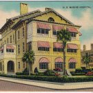 Georgia Postcard Savannah US Marine Hospital
