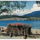 British Columbia BC Postcard Kelowna The Bathing Beach