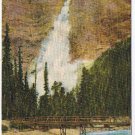 British Columbia BC Postcard Yoho Valley Takakkaw Falls Canadian Rockies