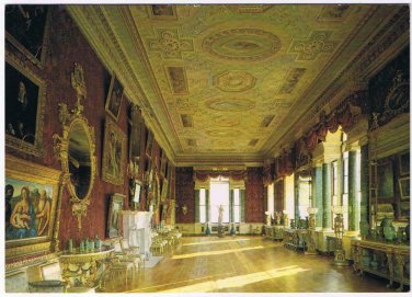 United Kingdom UK Postcard Yorkshire Harewood House Gallery