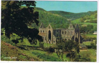 United Kingdom UK Postcard Tintern Abbey