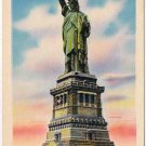New York Postcard NYC Statue Of Liberty In New York Harbor