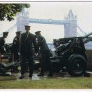 Royalty Postcard London Royal Salute At Tower Bridge