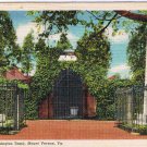 Virginia Postcard Mount Vernon Washington Tomb