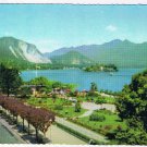 Italy Postcard Gardens Of Stresa On Lake Maggiore