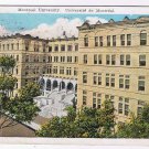 Quebec Postcard Montreal Universite de Montreal