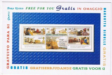 Advertising Postcard UK Guernsey Stamp Collecting