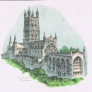 United Kingdom UK Postcard Gloucester Cathedral Colour