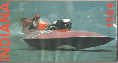 Indiana Official Roadmap 1984