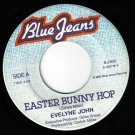 Evelyne John Easter Bunny Hop 45 rpm Disco Bunny Canadian Pressing