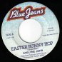 Evelyne John Easter Bunny Hop 45 rpm Disco Bunny Canadian Pressing