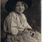 Postcard RPPC Cattle Annie Promo Post Card
