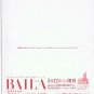 Advertising Postcard Japan Baila Girl Salgo A Comer Perforated Foldable