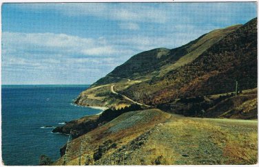 Postcard Cape Rouge Cabot Trail Cape Breton Highlands National Park Nova Scotia