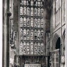 United Kingdom UK Postcard RPPC Bath Abbey East Window & Chancel