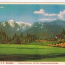 Postcard Capilano Golf Course Crown Mountain Vancouver BC