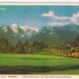 Postcard Capilano Golf Course Crown Mountain Vancouver BC