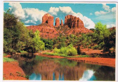 Arizona Postcard Red Rock Crossing Oak Creek Canyon