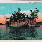 Postcard Devil's Oven Thousand Islands New York