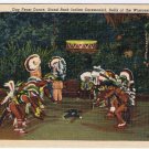 Postcard Dog Feast Dance Stand Rock Indian Ceremonial Dells Wisconsin River