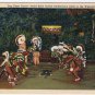 Postcard Dog Feast Dance Stand Rock Indian Ceremonial Dells Wisconsin River