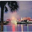 Florida Postcard St Petersburg Downtown Reflection Mirror Lake
