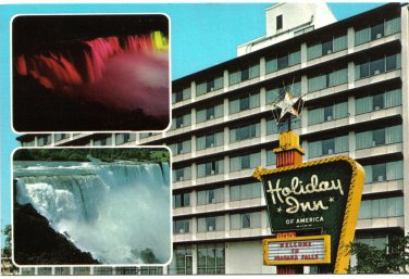 New York Postcard Niagara Falls Holiday Inn
