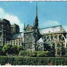 France Postcard RPPC Paris Notre Dame Cathedral