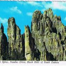 South Dakota Postcard Cathedral Spires Needles Drive Black Hills