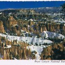 Utah Postcard Bryce Canyon National Park Winter