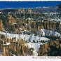 Utah Postcard Bryce Canyon National Park Winter