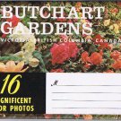 British Columbia Postcard Booklet Victoria The Butchart Gardens