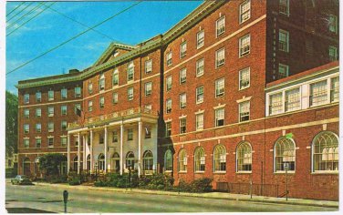 Massachusetts Postcard Schine Northampton Inn Wiggins Tavern