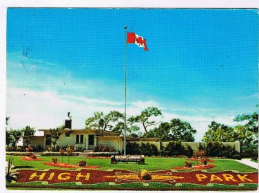 Ontario Postcard Toronto High Park Floral Display