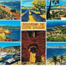 France Postcard Cote d'Azur Cannes Menton Antibes Nice Multi View