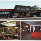 Quebec Postcard Mont Laurier Motel Ideal